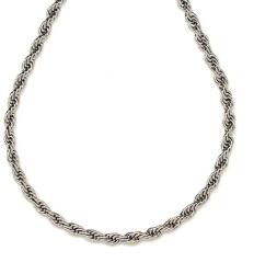 R. M. ékszer Orvosi acél ezüstszínű sodrott lánc 45 cm (000222)