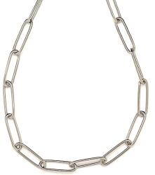 R. M. ékszer Orvosi acél ezüstszínű hosszúszemű lánc 45 cm (000468)