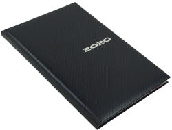 Realsystem Határidőnapló Carbon B/5, heti fehér lapokkal kék Realsystem 2026 (37042)