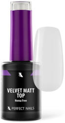 Perfect Nails Velvet Matt Top Gel - Hema Free Matt Fedőzselé - 8ml (PNZ329)