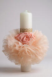 Magazin Traditional Lumanare Decorata Manual Floare