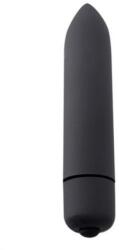 Bullet vibrátor elemmel-9cm. fekete - sex-shop