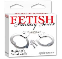 Fetish Fantasy Ff Beginner Metal Cuffs