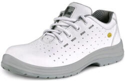 CXS White Linden O1 ESD perforált félcipő