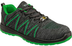 BENNON Knitter Green S1 ESD textil félcipő