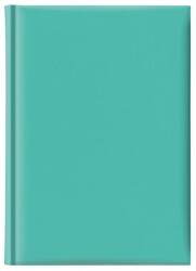  Agenda nedatata A5, hartie offset alb, coperta turquoise (EJ261305)