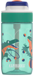 KAMBUKKA LAGOON Juggling Dinos műanyag kulacs szívószállal - 400 ml