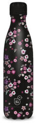 Ars Una rozsdamentes acél hőtartó kulacs - Pearl Blossom Black