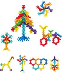 Bufnitel Joc de constructie STEAM - Floricele colorate (80 piese)