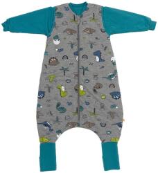 Slumbersac Sac de dormit cu picioruse si maneca lunga detasabila Dinosaur 90 cm + manseta 2.5 Tog