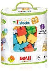 Dolu Primele cuburi de construit - 100 piese
