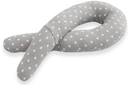 Träumeland Perna pentru bebelusi Cuddly Nest Anthracite With White Stars - shop-doa