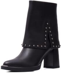 Epica Botine dama din piele naturala, Epica 3V1244-S791-G6 01-N, negru