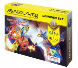 Magplayer Set de constructie magnetic - 83 piese