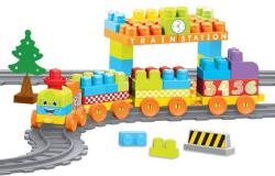 Dolu Set de constructii cu trenulet - 89 piese