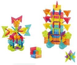 Bufnitel Set de constructie STEAM - Fulgi de zapada (224 piese)