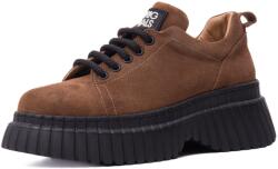 Dogati Pantofi dama din piele intoarsa, Dogati 018 70940, maro
