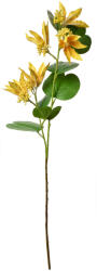 Clayre & Eef Floare artificiala galbena verde 18x10x80 cm (5PL0116Y)