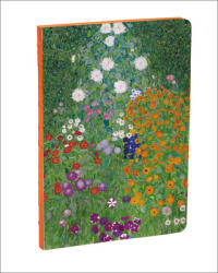 teNeues Calendars & Stationery GmbH & Co. KG Flower Garden by Gustav Klimt A5 Notebook | teNeues Verlag