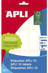 APLI Etikett, 20x50 mm, kézzel írható, kerekített sarkú, APLI, 150 etikett/csomag - toptoner