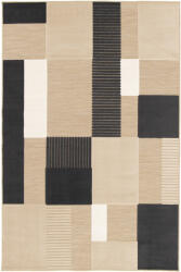 Belgian Covor Belgian, Rio 24501, Bej Negru, 160x230 cm (5414995458961) Covor