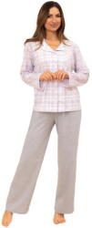 Regina Pijama de damă cu nasturi REGINA 727 gri: XXL (32022 XXL)