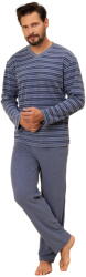 Regina Pijama bărbați REGINA 490 albastru închis FROTTE: M (32204 M)