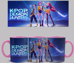 KPOP - Demon-Hunters bögre (Rózsaszín) - time4gift
