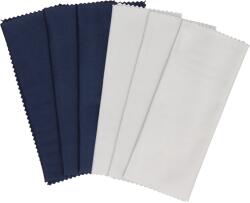 nice essentials Set de lavete de curățare din microfibră ultra fină 15 x 18 cm - 6 bucăți (9010707008644)