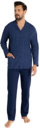 Regina Pijama bărbătească cu nasturi REGINA 486 albastru închis: XXL (32039 XXL)