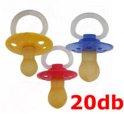  Hopp Játszócumi 20 db-os gyűjtő latex cseresznye (méret: 1) 0 - 6 hó (20 db/kr) - perfectlife