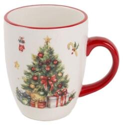Yala Karácsonyfás karácsonyi kerámia bögre - 310 ml (Q172916)