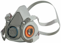 3M Szűrő álarc - dupla cserélhető szűrővel 3M 6200 - félálarc - M (3M6200)