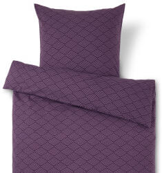 Tchibo - Pamutflanel ágynemű, normál méret, lila