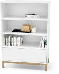 Tchibo - Polcos komód - fehér