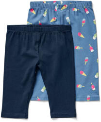 Tchibo - 2 db ¾-es leggings gyerekeknek - kisgyerek - méret 74/80 - kék