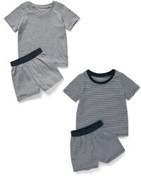 Tchibo - 2 gyerekpizsama - fiú - méret 134/140 - kék/csíkos