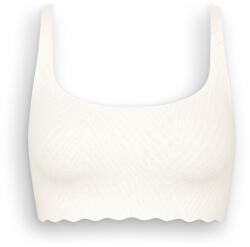 Sloggi Zero Feel top - nő - méret M - fehér/jacquard