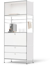 Tchibo - /Cn3 fémpolc 1 ajtóval és 2 fiókkal - fehér