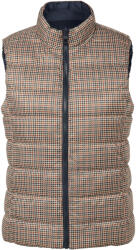 Tchibo - Kifordítható steppelt mellény - nő - méret 46 - kék/mintás