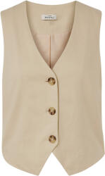 Tchibo - Lenvászon mellény - nő - méret 48 - bézs