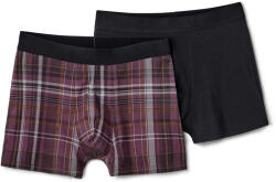 Tchibo - 2 férfi boxer alsónadrág - férfi - méret L/6 - fekete/kockás