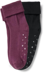 Tchibo - 2 pár csúszásgátlós zokni - nő - méret 35-38 - fekete