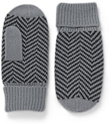 Tchibo - Egyujjas kötött kesztyű - nő - méret 7, 5 - fekete