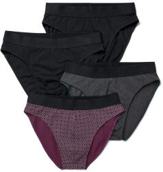 Tchibo - 4 db férfi alsónadrág - férfi - méret Xxl/8 - fekete/mintás