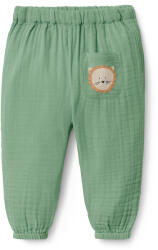 Tchibo - Kisgyerek belebújós szövetnadrág - kisgyerek - méret 74/80 - zöld