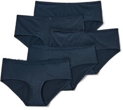 Tchibo - 5 db női magas derekú alsó - nő - méret XXL 52/54 - kék