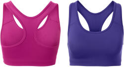 Tchibo - 2 sportmelltartó - nő - méret XS 32/34 - rózsaszín
