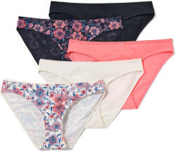 Tchibo - 5 női alsó - nő - méret L 44/46 - bézs