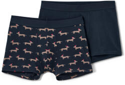Tchibo - 2 boxeralsó - férfi - méret Xl/7 - kék/mintás